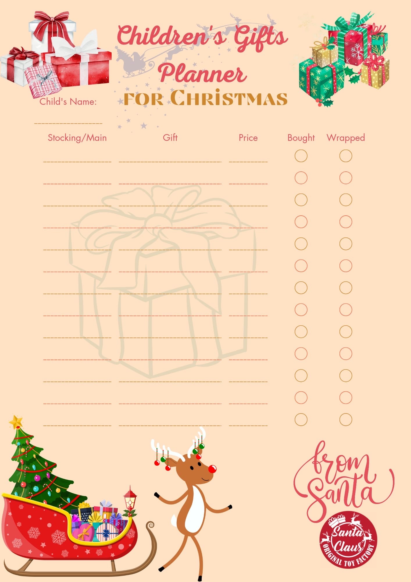 The Ultimate XMAS Planner