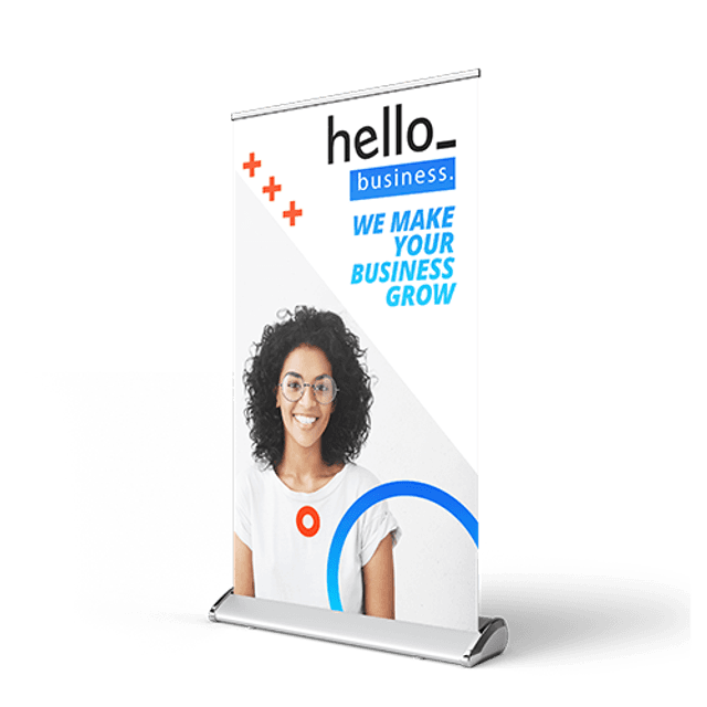 A4 mini roller banner