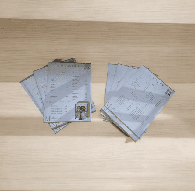 500 double sided A5 flyers