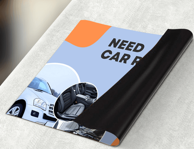 60x80 custom car magnet