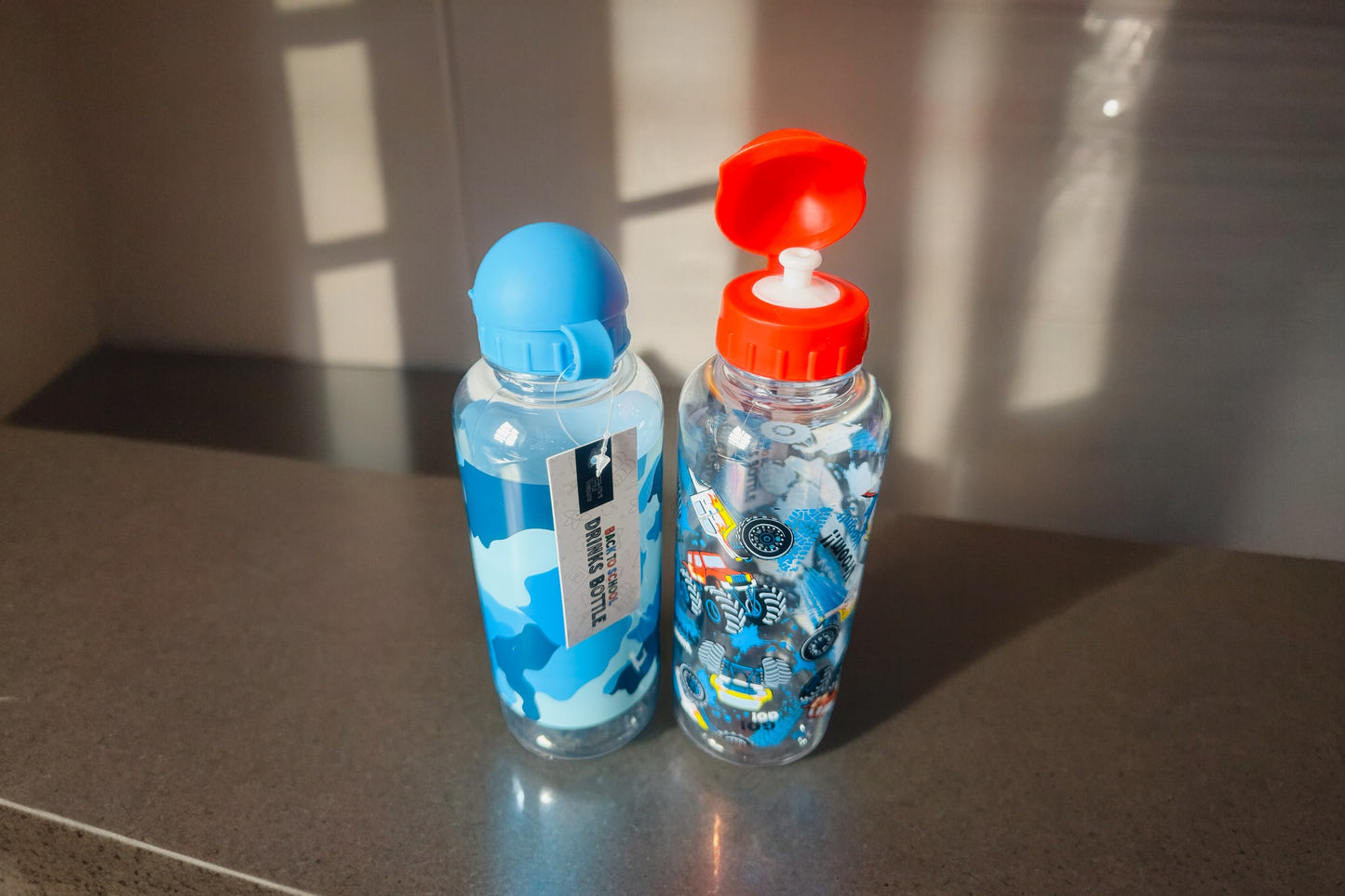 Boys printed water bottle