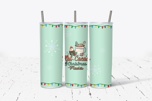 Christmas printed tumbler