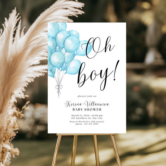 Baby Shower welcome board