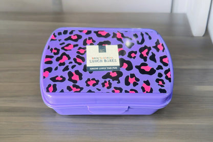 Girls printed lunch box