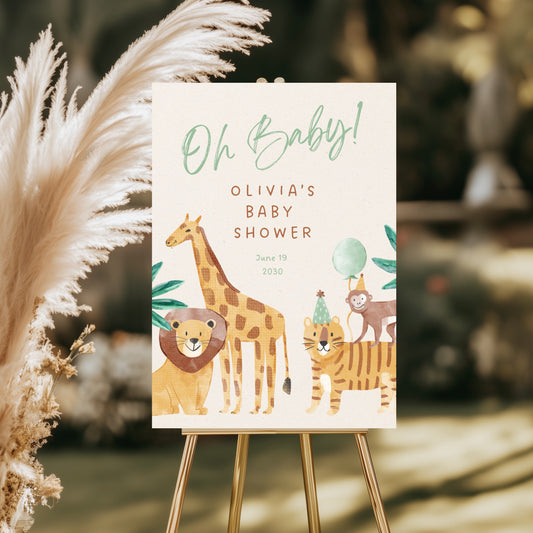 Baby Shower welcome board