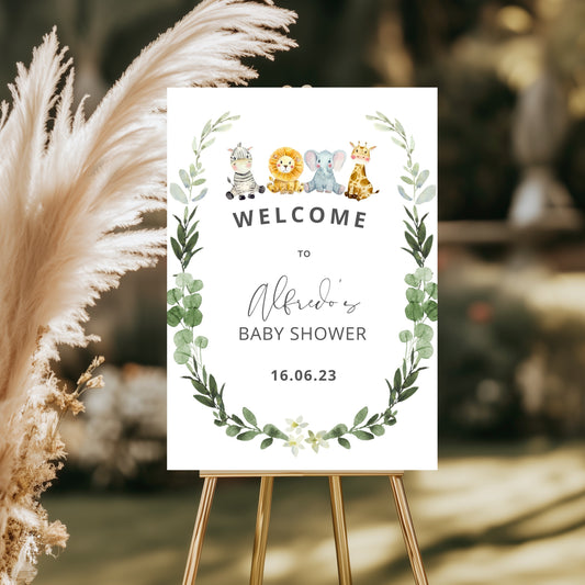 Baby Shower welcome board