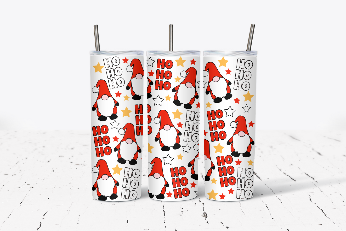 Christmas printed tumbler