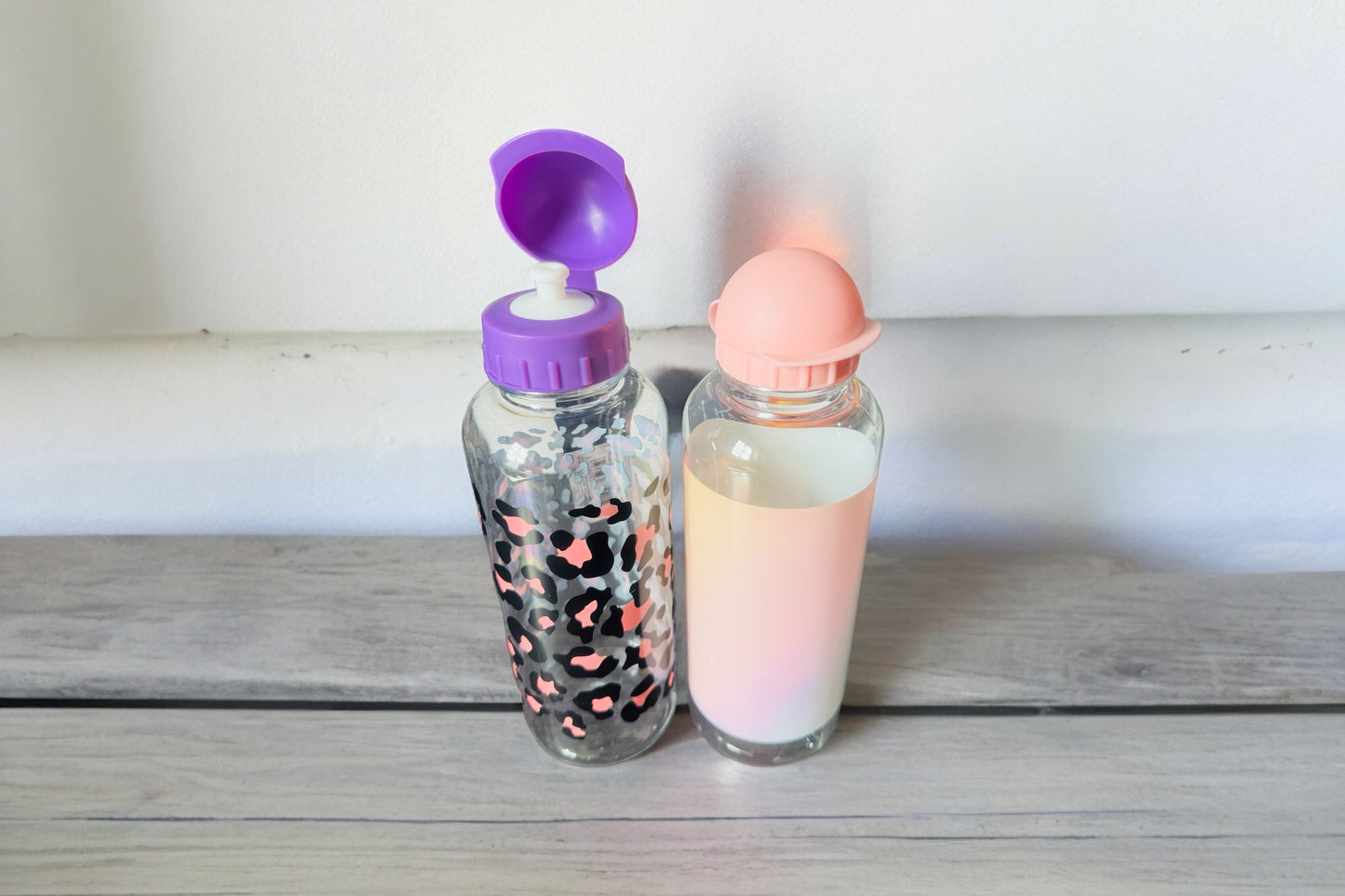 Girls printed water bottle