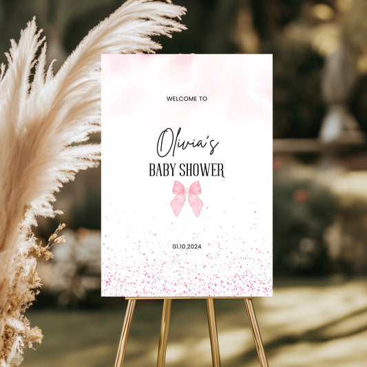 Baby Shower welcome board