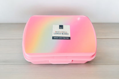 Girls printed lunch box