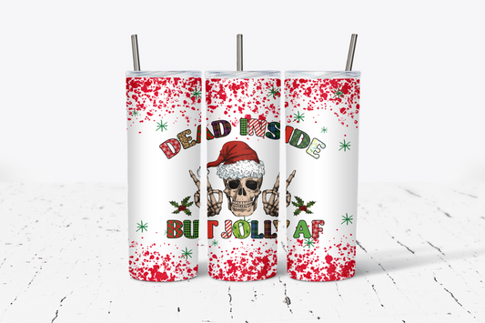 Christmas printed tumbler