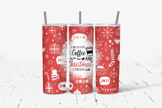 Christmas printed tumbler