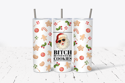 Christmas printed tumbler