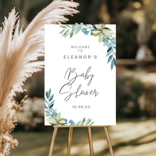 Baby Shower welcome board