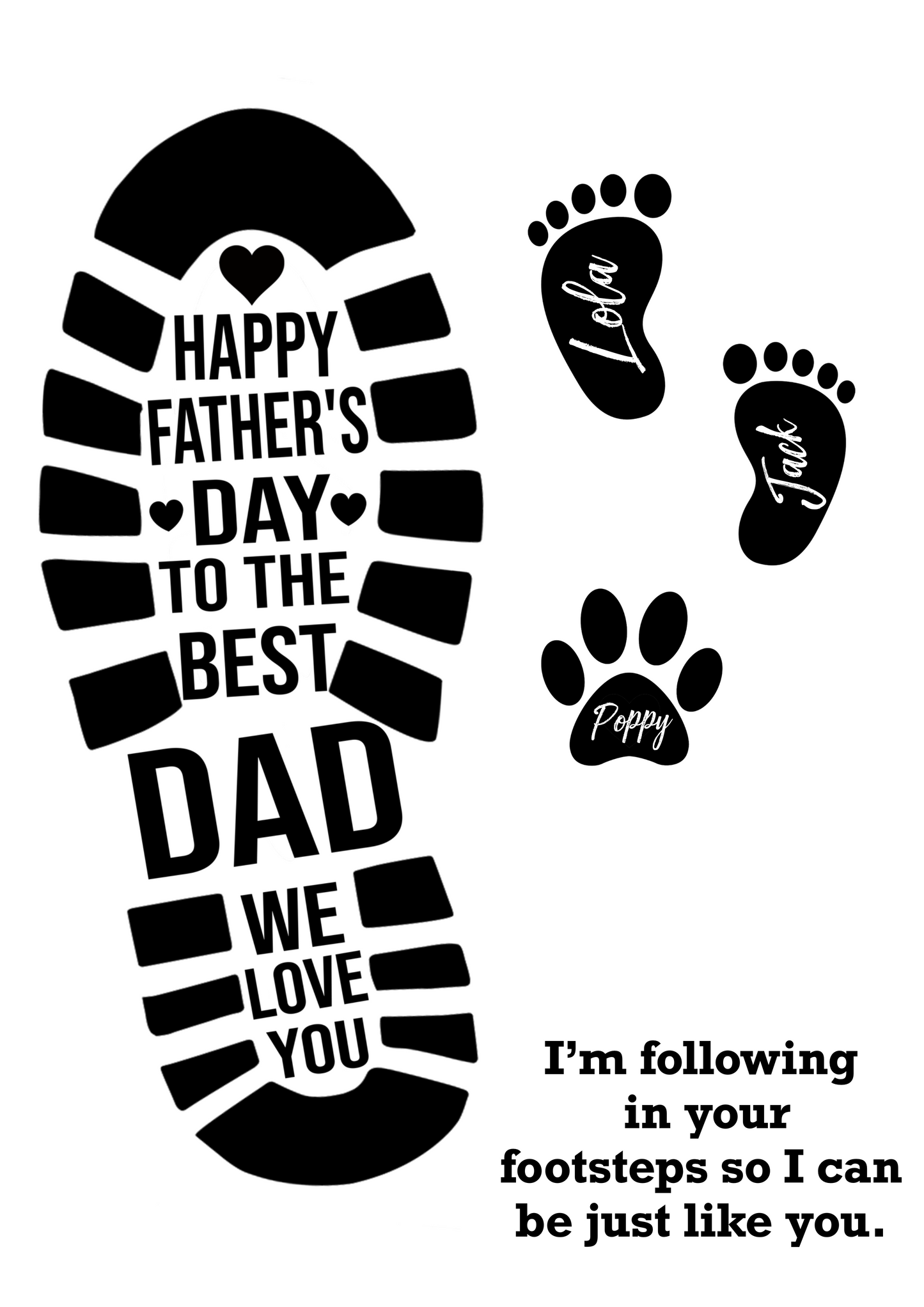 Fathers day FREE print