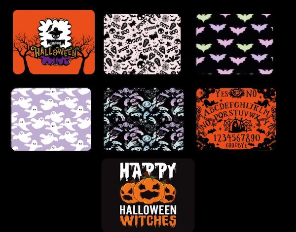 Halloween Place Mat Designs 2