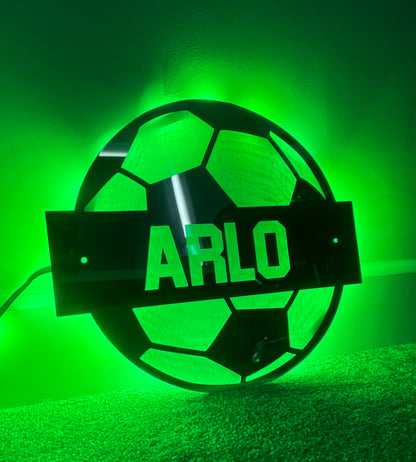 LED football sign