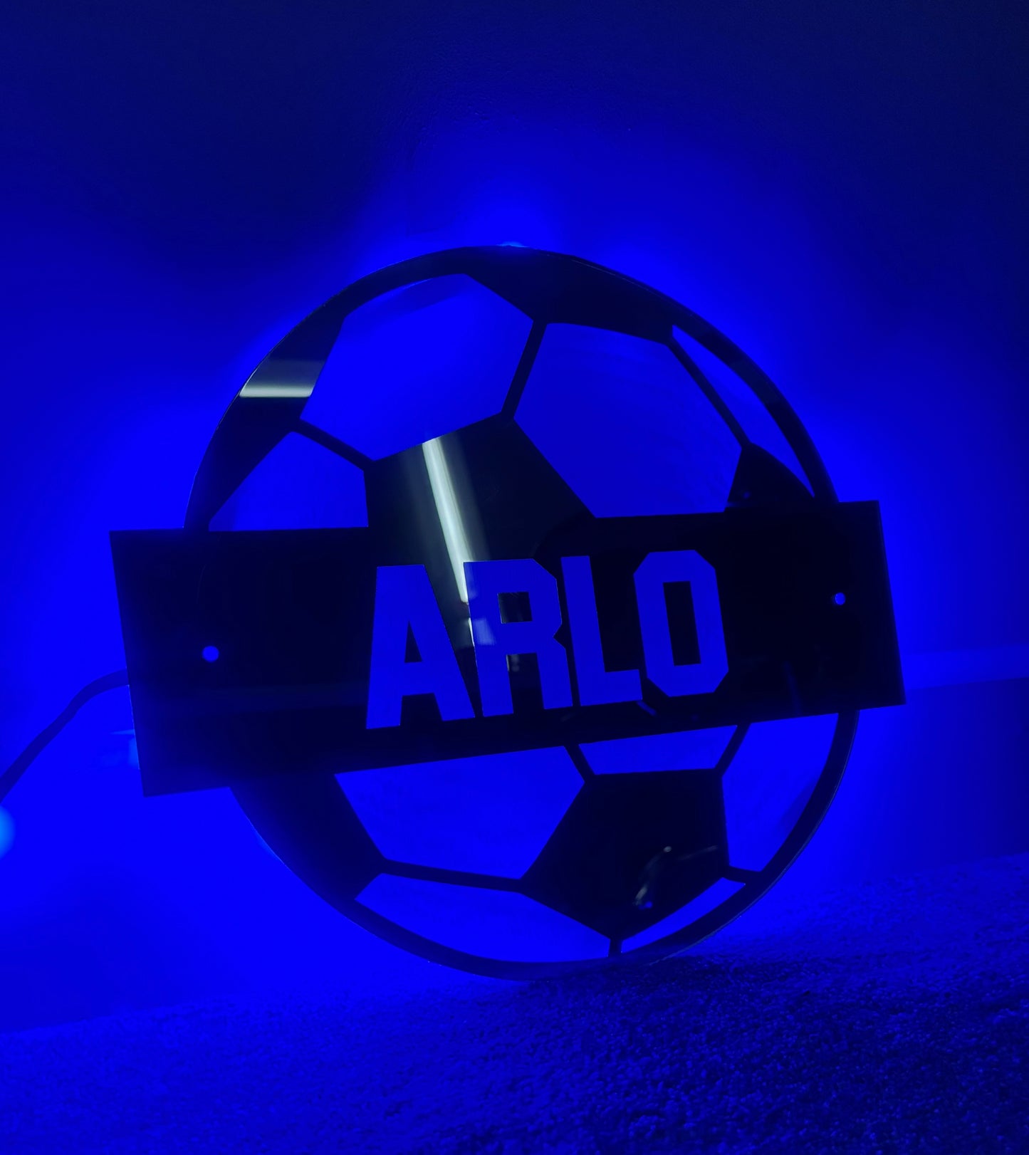 LED football sign