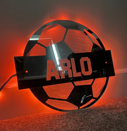 LED football sign