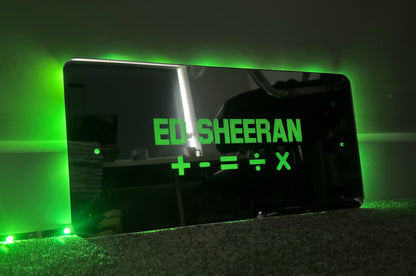 Custom LED mirror sign