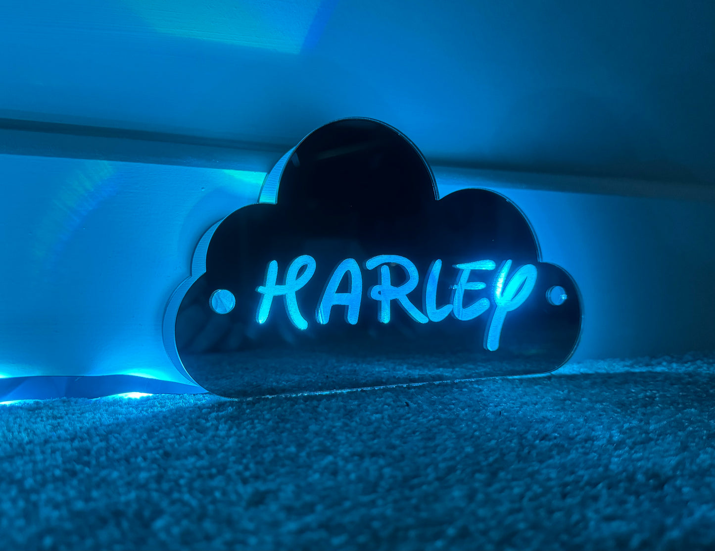 LED freestanding cloud