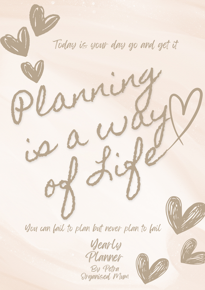 Yearly Planner (PRE ORDER)