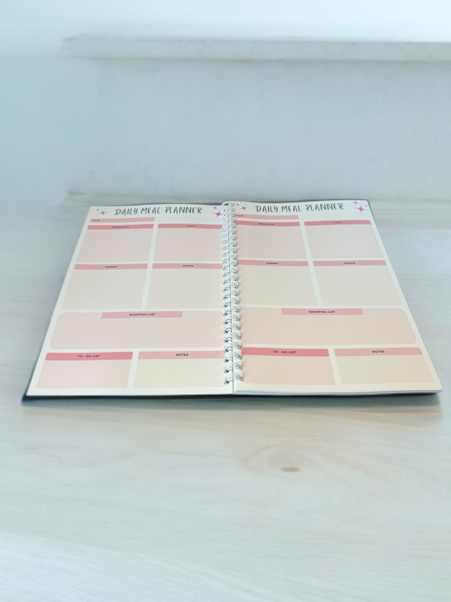 A5 weight loss planner