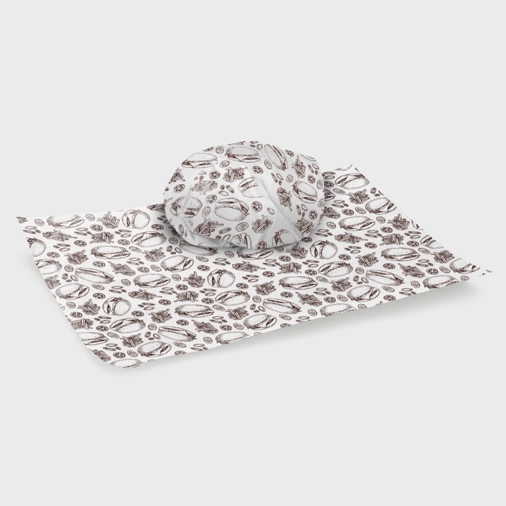 Printed Greaseproof Paper