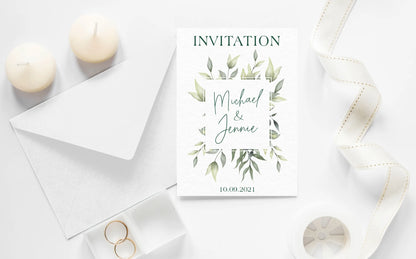 Wedding invitation