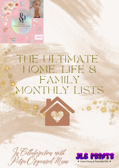 The Ultimate Home, Life & Family Monthly Lists